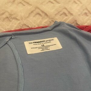 The Sweatshirt Project Women's Light Blue Crew Neck Sweater